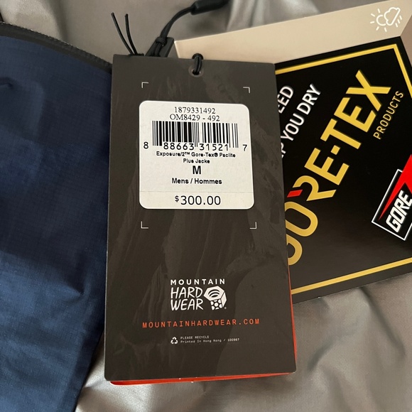 NEW Mountain Hardwear Exposure 2 Goretex Paclite Plus Jacket (Men) - Picture 5 of 8
